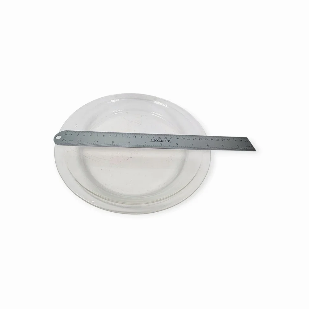 Pyrex 209 Clear Glass 9 Inch Pie Plate Baking Dish 23cm‎ Made in USA Vintage